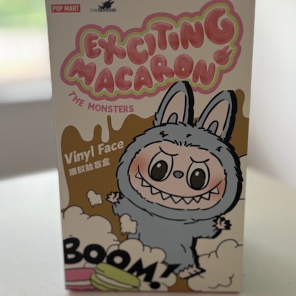 Pop Mart Authentic Labubu The Monsters - Exciting Macaron Vinyl Face Blind Box - Picture 4 of 8